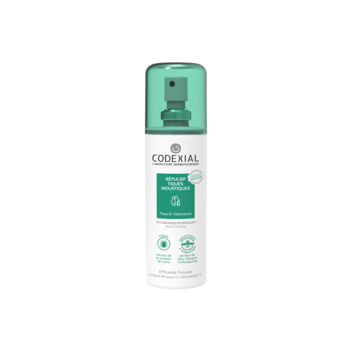 Zecken- und Mückenabwehrmittel für Haut und Kleidung Codexial - Spray mit 75 ml