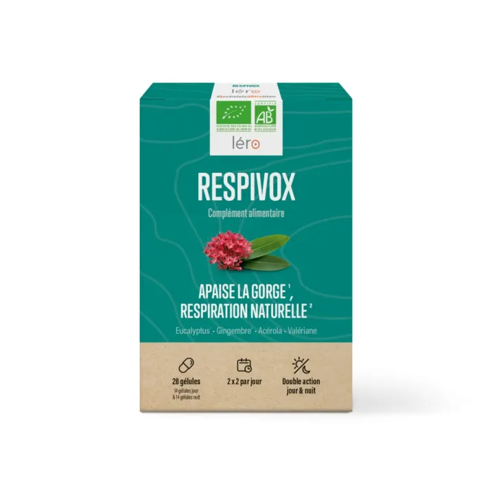 Respivox Léro - Packung mit 28 Kapseln