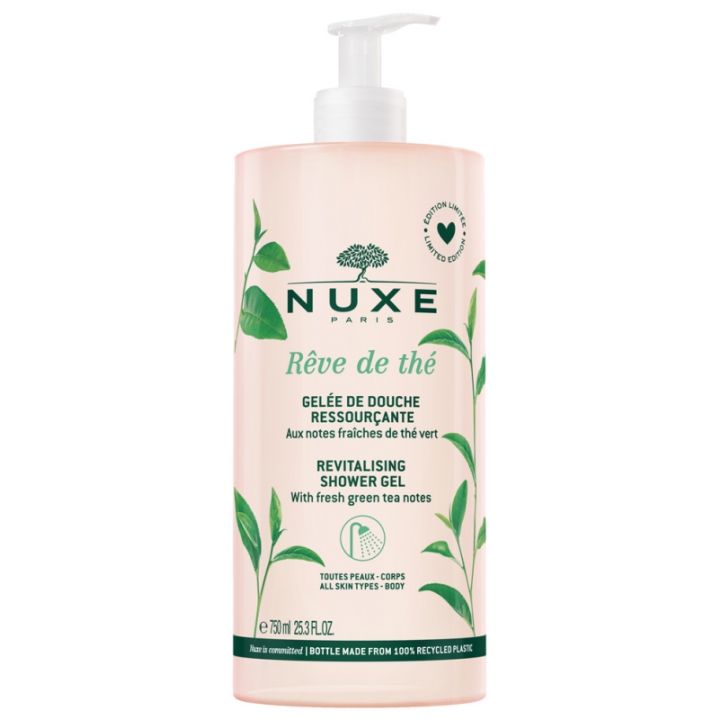Rêve de Thé Erfrischendes Duschgel Nuxe - Pumpflasche mit 750 ml