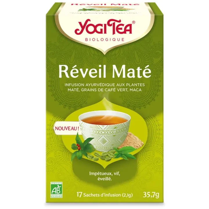 Bio Mate Wecker Yogi Tea - Schachtel mit 17 Beuteln