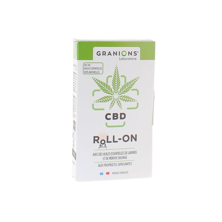 Beruhigender CBD-Roll-on mit ätherischen Ölen Granions - Roll-on von 5 ml