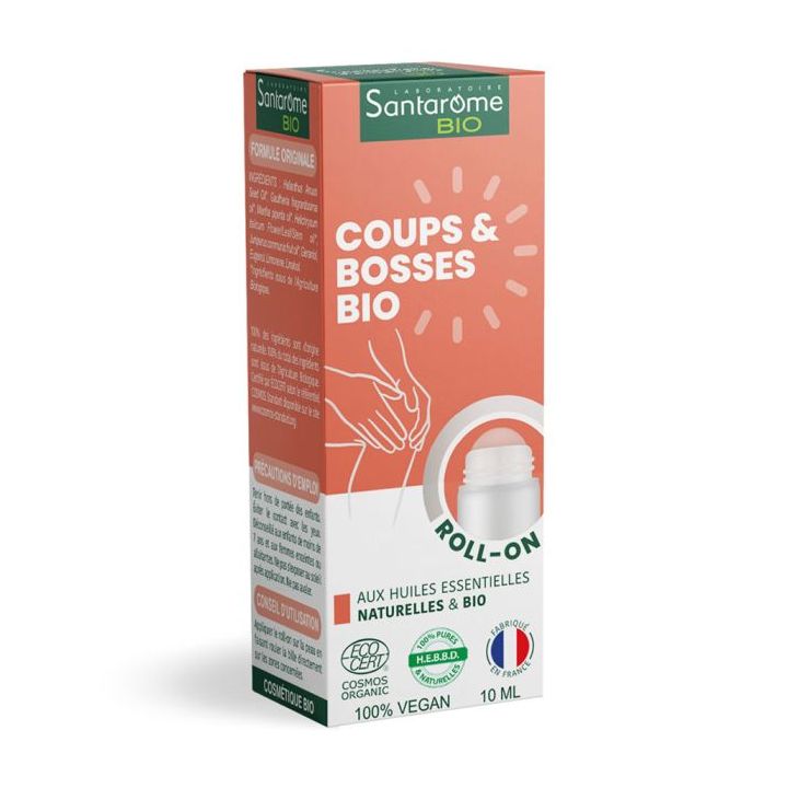 Roll-on mit ätherischen Ölen für Prellungen und Stöße bio Santarome - Roll-on von 10 ml