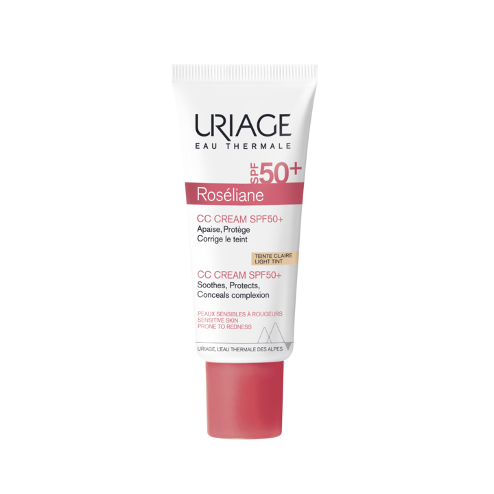 Roséliane CC-Creme SPF50+ heller Farbton Uriage - Tube mit 40 ml