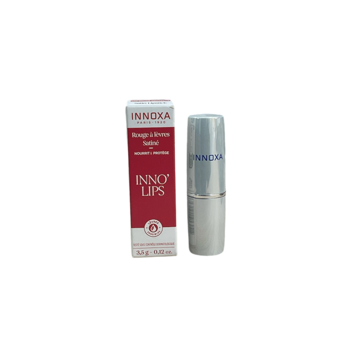 Satin Lippenstift inno'lips 402 roter Johannisbeere Innoxa - Tube mit 3,5 g