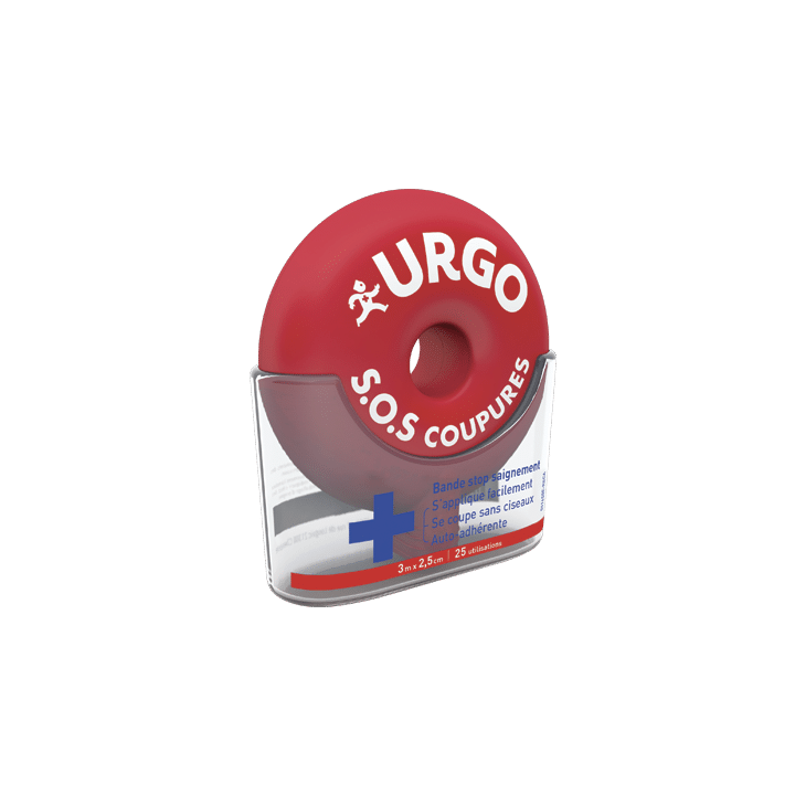 S.O.S Schnittband Urgo - Band von 3 m x 2,5 cm