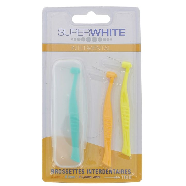 Interdentalbürsten Superwhite - 3 Bürsten