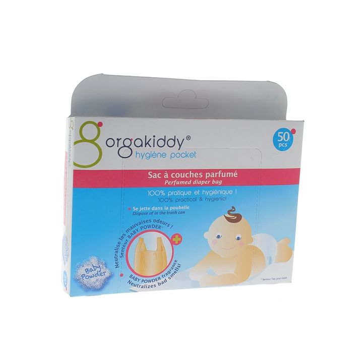 Orgakiddy Duftende Windeltaschen - 50er Pack