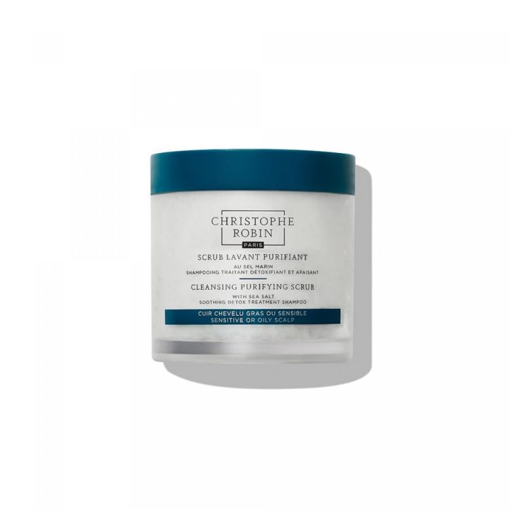Reinigendes Peeling mit Meersalz von Christophe Robin - 250 ml Tiegel