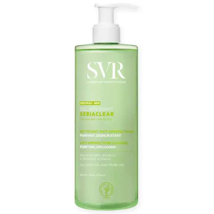 Sebiaclear Schaumgel SVR - Pumpflasche mit 400 ml