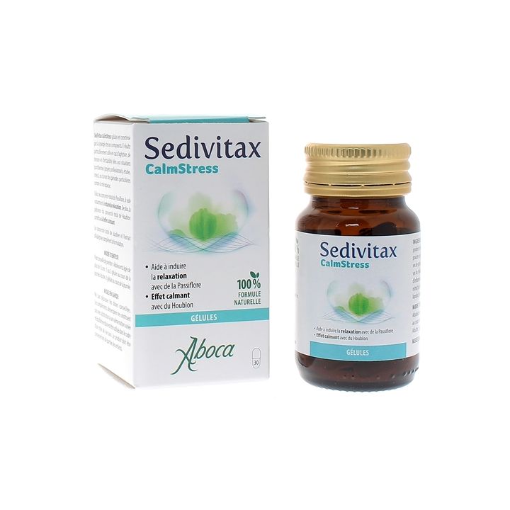 Sedivitax Calmstress Aboca - Packung mit 30 Kapseln