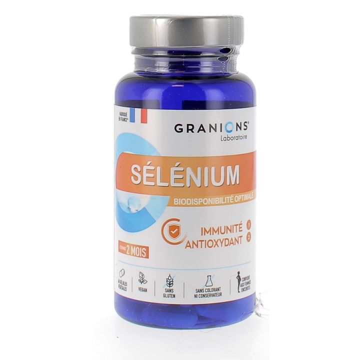 Selen Granions - Packung mit 60 Kapseln