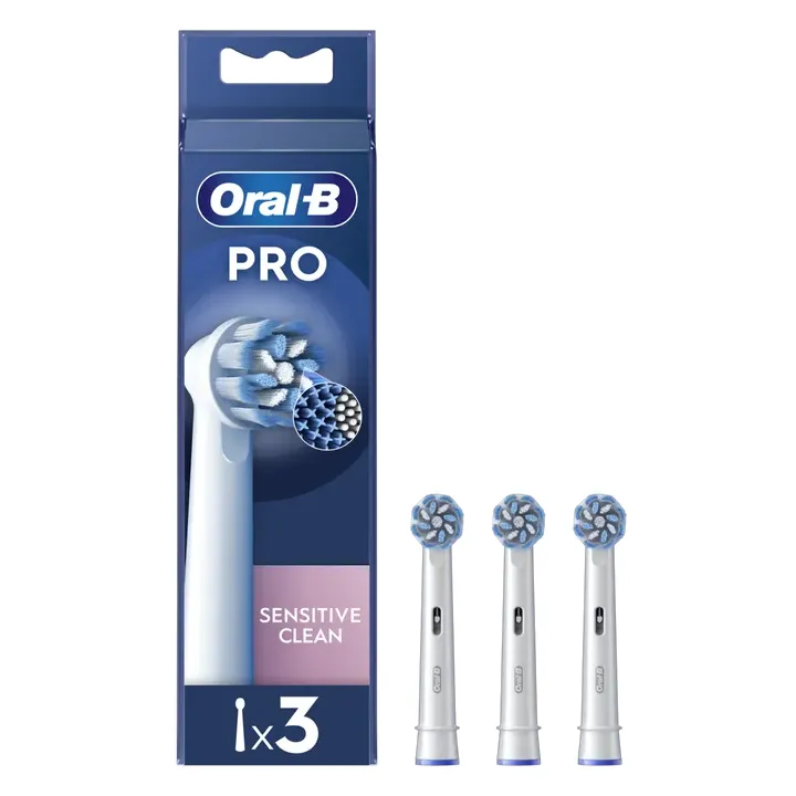 Sensitive Clean Ersatzbürsten für Oral-B - 3 Bürsten