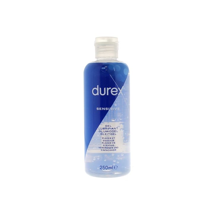 Sensitive Gel Gleitmittel Durex - Flasche mit 250ml