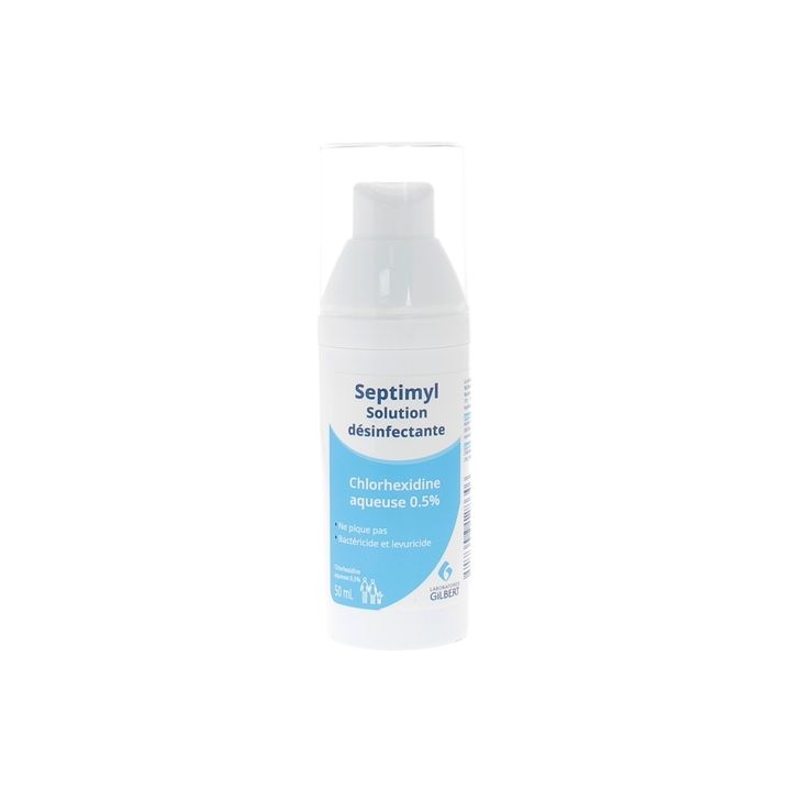 Septimyl Desinfektionslösung Chlorhexidin wässrig 0,5% Gilbert - Spray mit 50 ml
