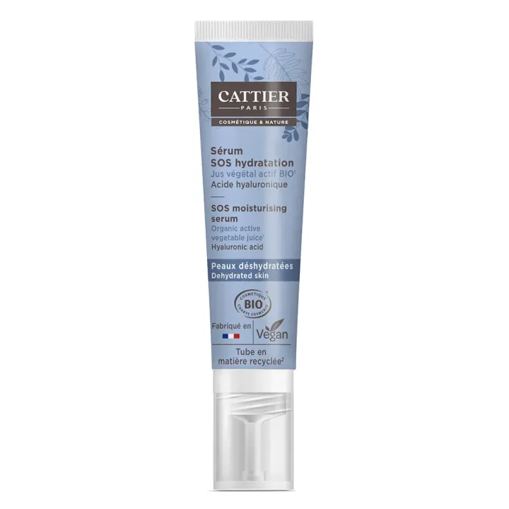 SOS-Hydrationsserum Cattier - Flasche mit 30ml