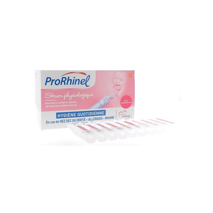 ProRhinel Kochsalzlösung - Packung mit 30 Einzeldosen