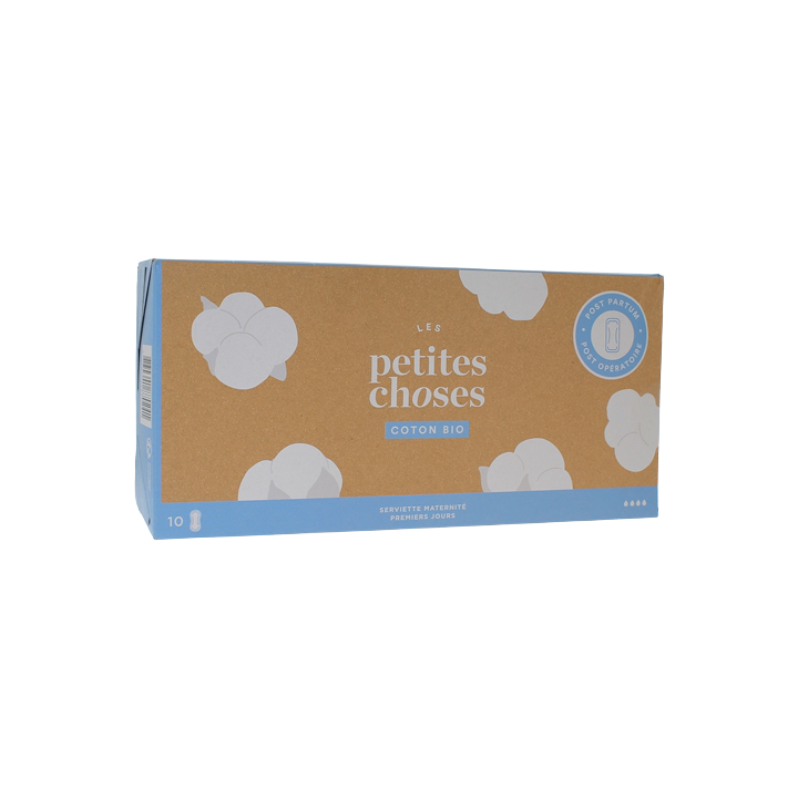 Muttertagsbinde für die ersten Tage Les Petites Choses - Schachtel mit 10 Binden