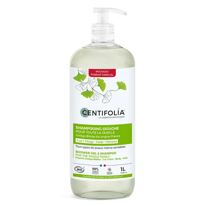 Duschshampoo für die ganze Familie Centifolia - Pumpflasche 1L