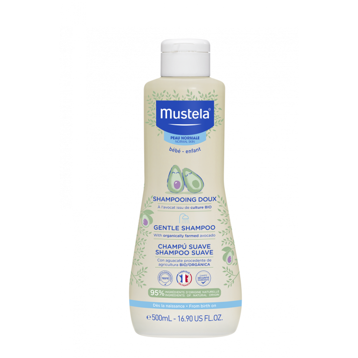 Sanftes Shampoo für empfindliches Haar Mustela - Flasche mit 500 ml