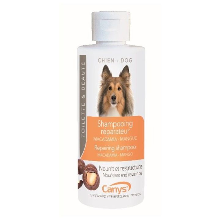 Reparierendes Hundeshampoo Macadamia-Mango Canys - Flasche mit 200ml