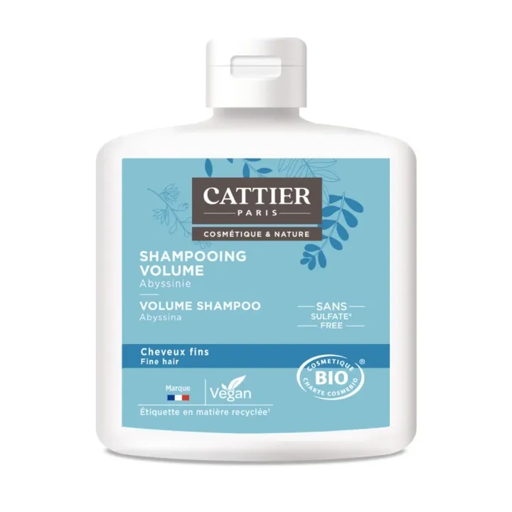 Sulfatfreies Volumenshampoo Bio Cattier - Flasche 250 ml