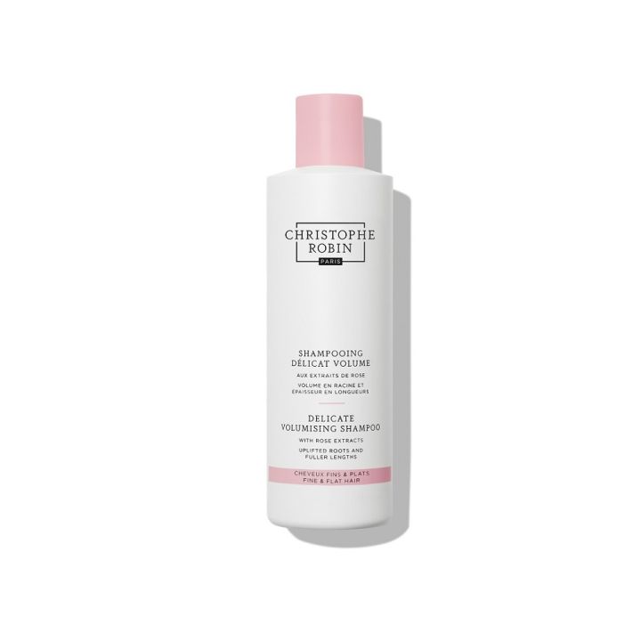 Shampoo mit zartem Volumen und Rosenextrakten von Christophe Robin - Flasche mit 250 ml