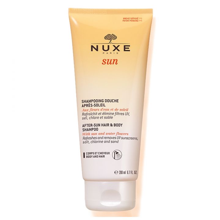 Shampooing-Dusch nach der Sonne Nuxe - Tube mit 200 ml