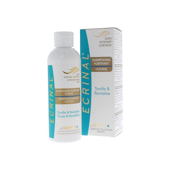 Shampoo stärkend für Männer ANP 2+ Ecrinal - Flasche mit 200 ml