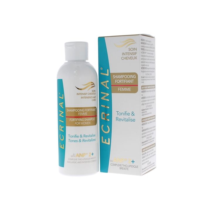 Shampoo stärkend für Frauen ANP 2+ Ecrinal - Flasche mit 200ml