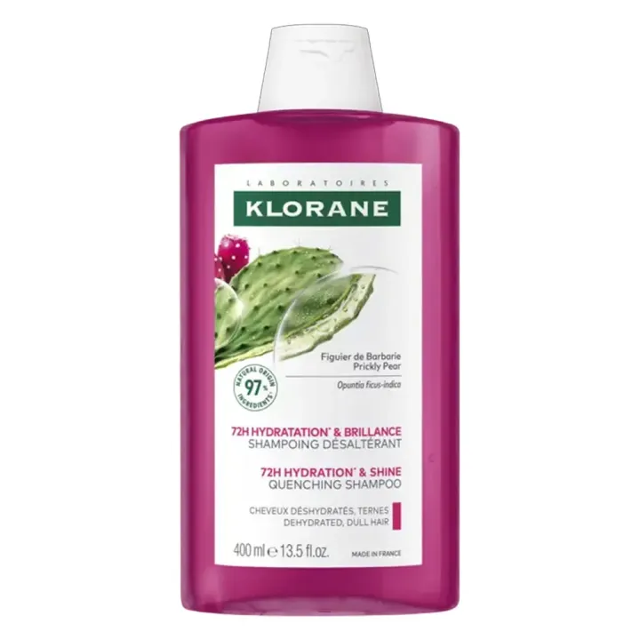 Shampooing Feuchtigkeit und Glanz Feigenkaktus Klorane - Flasche 400ml