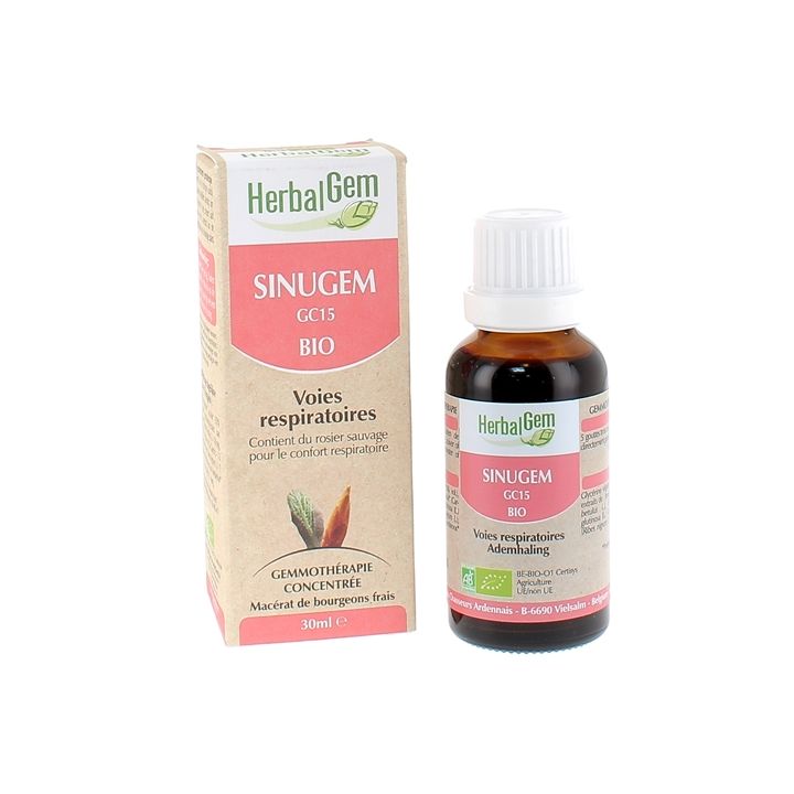 Sinugem Atemwege bio Herbalgem - Flasche mit 30 ml