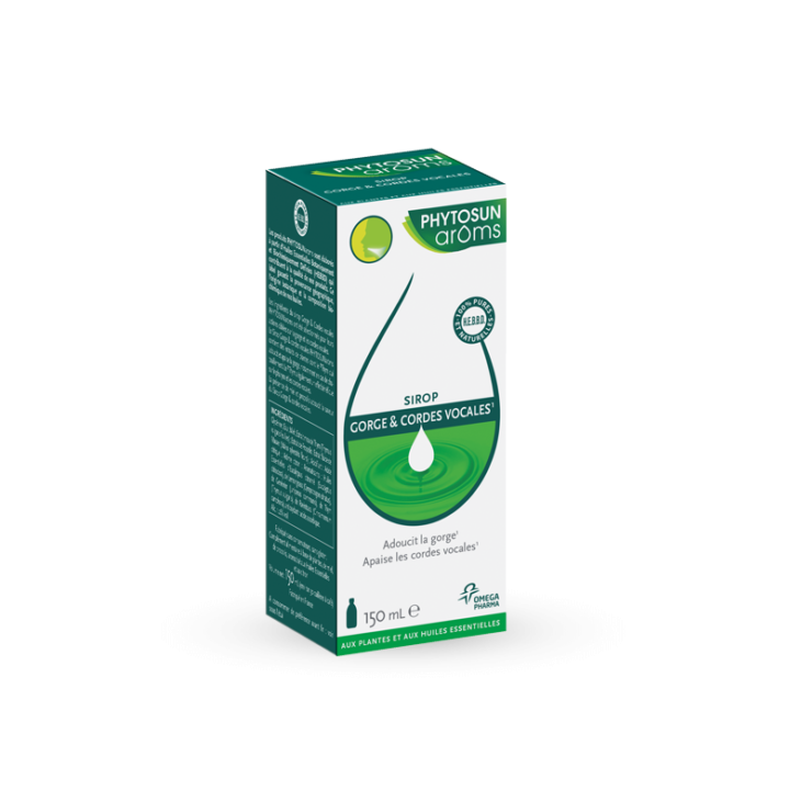 Phytosun arôms Hals- und Stimmsirup - Flasche mit 150 ml
