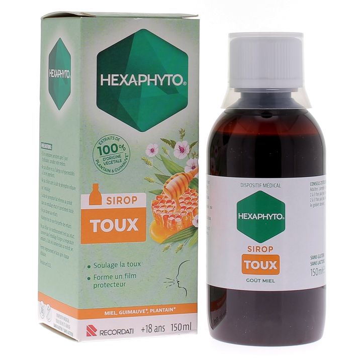 Hustensaft für Erwachsene Hexaphyto - Flasche mit 150 ml