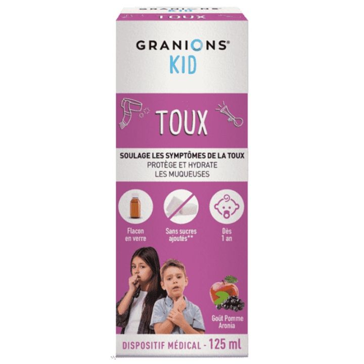 Hustensaft für Kinder Granions - Flasche mit 125 ml