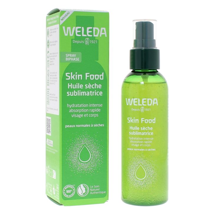 Skin Food Trockenöl Weleda - Spray von 100 ml