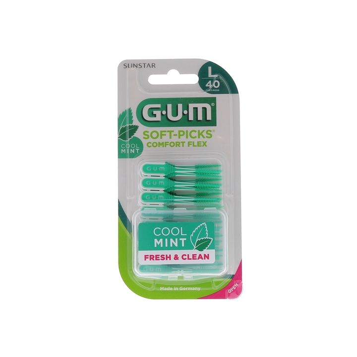 Soft-Picks Comfort flex Cool mint large GUM - Blister mit 40 Interdentalbürsten