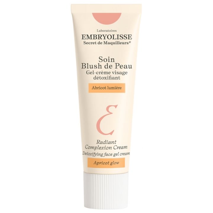 Peeling Blush Haut Gel-Creme Gesicht entgiftend Aprikose Licht Embryolisse - Tube mit 30 ml
