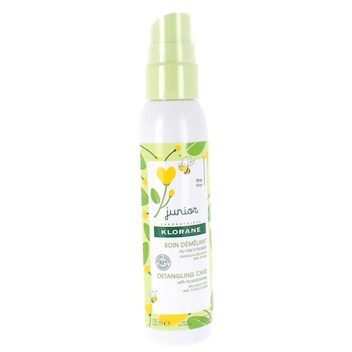 Entwirrendes Pflegeprodukt mit Akazienhonig für Kinder Klorane - Spray mit 125 ml