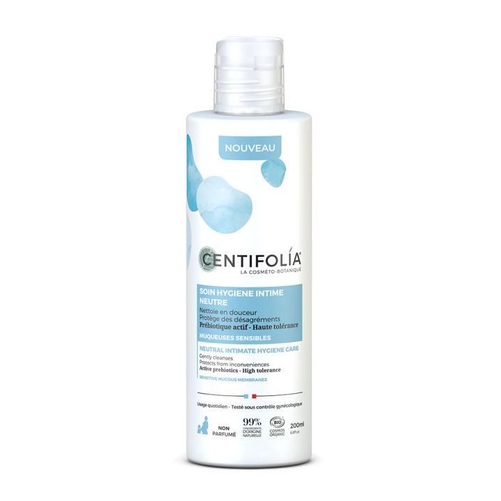 Neutrale Bio Intimpflege Centifolia - Flasche mit 200ml