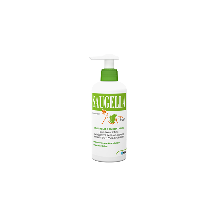 Intimwaschpflege you fresh Saugella - Pumpflasche mit 200ml