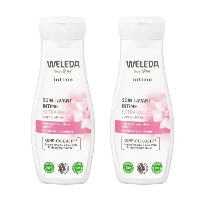 Extra sanfte Intimwaschlotion Weleda - 2er Pack mit 200ml Tuben