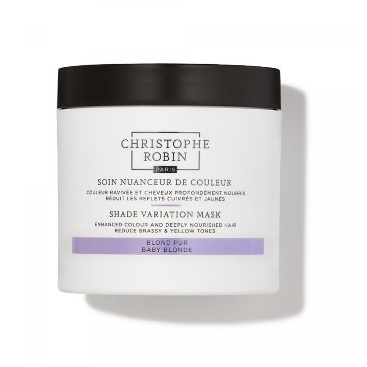Farbschutzpflege für reines Blond von Christophe Robin - 250 ml Tiegel