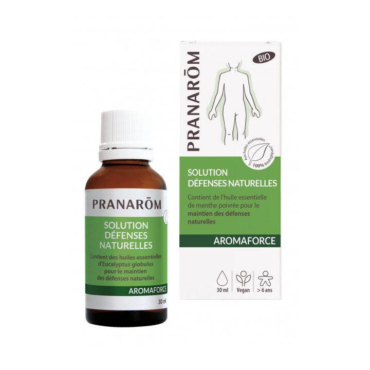 Lösung Aromaforce Pranarôm Natürliche Abwehr - 30 ml Flasche