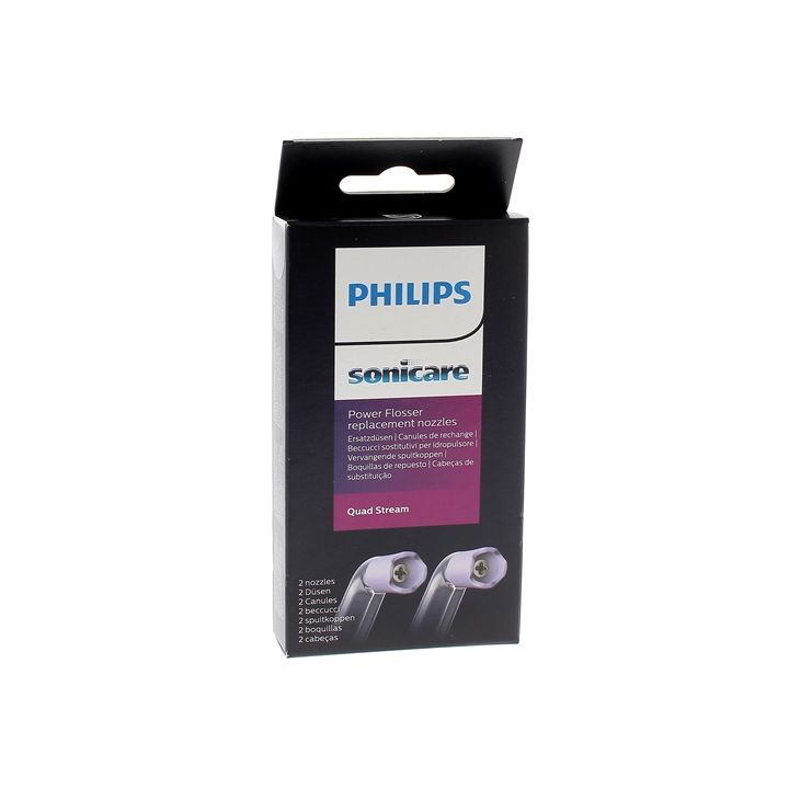 Sonicare Quad Stream Power Flosser Philips - 2 Ersatzdüsen im Paket