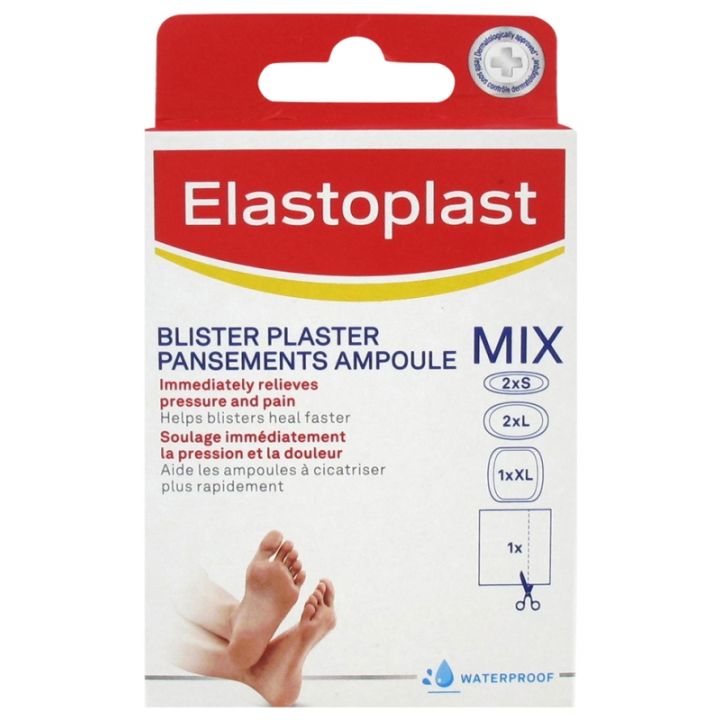 Sos-Mix-Packs Elastoplast-Pflaster - Schachtel mit 6 Pflastern