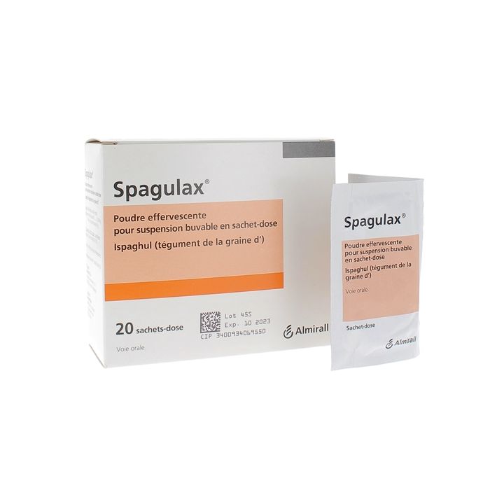 Spagulax Brausetabletten - Packung mit 20 Beuteln