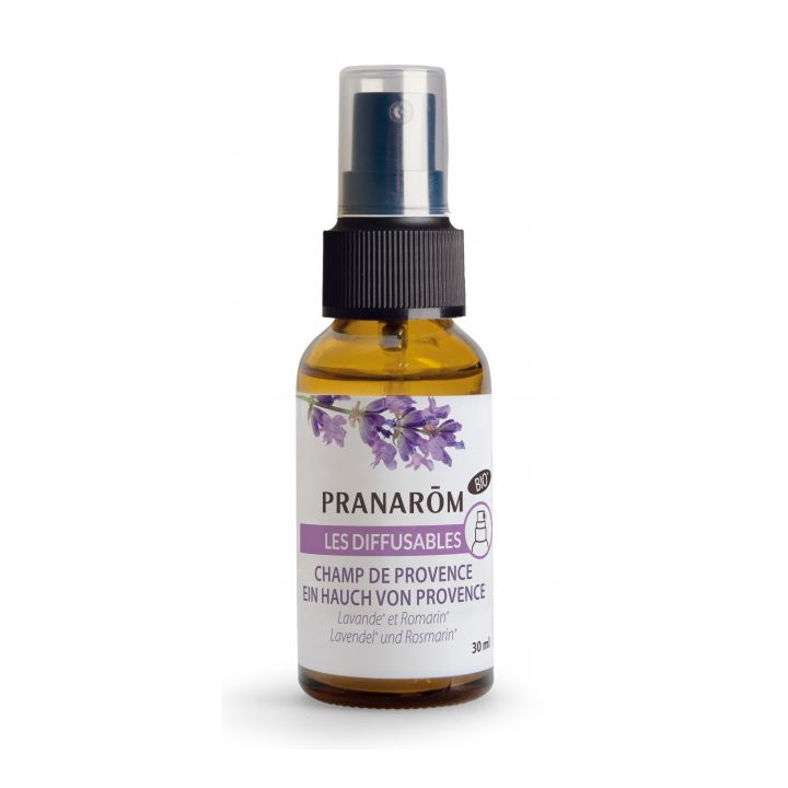 Spray Les Diffusables Champ de Provence bio Pranarôm - Spray von 30 ml