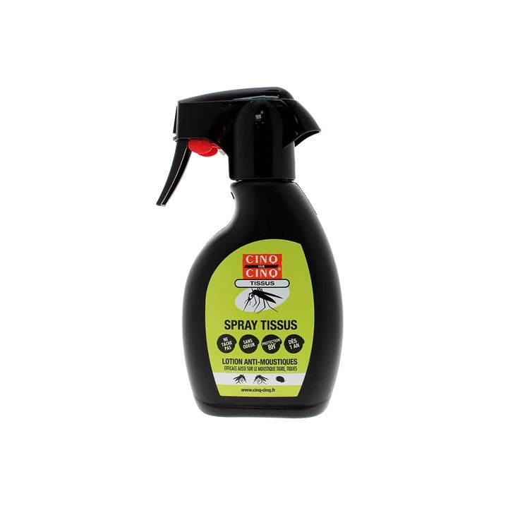 Mückenspray für Textilien Cinq sur Cinq - Spray mit 250 ml