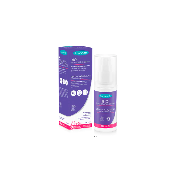Bio Lansinoh Beruhigungsspray nach der Geburt - 100ml Flasche