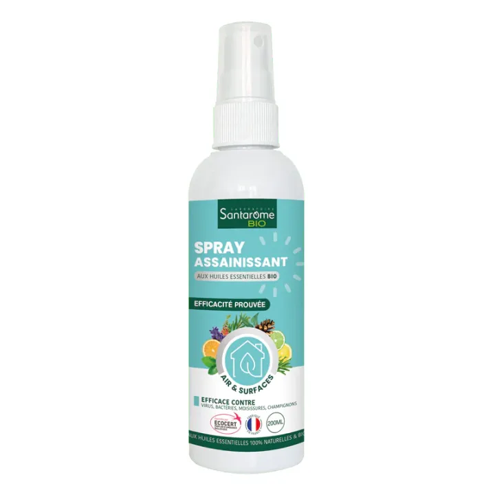Bio ätherisches Öl Desinfektionsspray Santarome - 200ml Spray